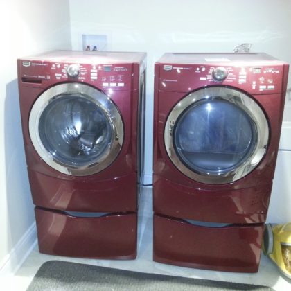washer and dryer maintenance and cleanup